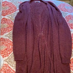 Magenta cardigan